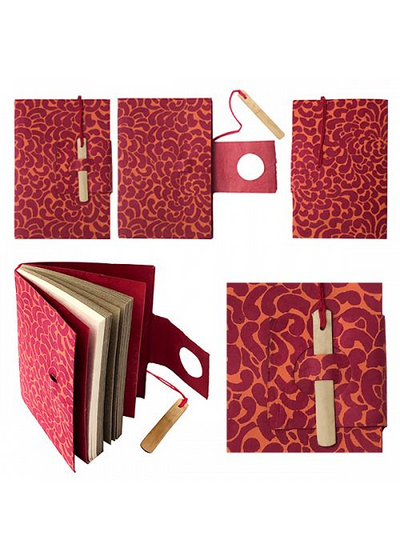 Nepalese Small Bamsa Notebook Colours