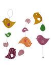 Hanging Garland Birdies - Liberties Papers